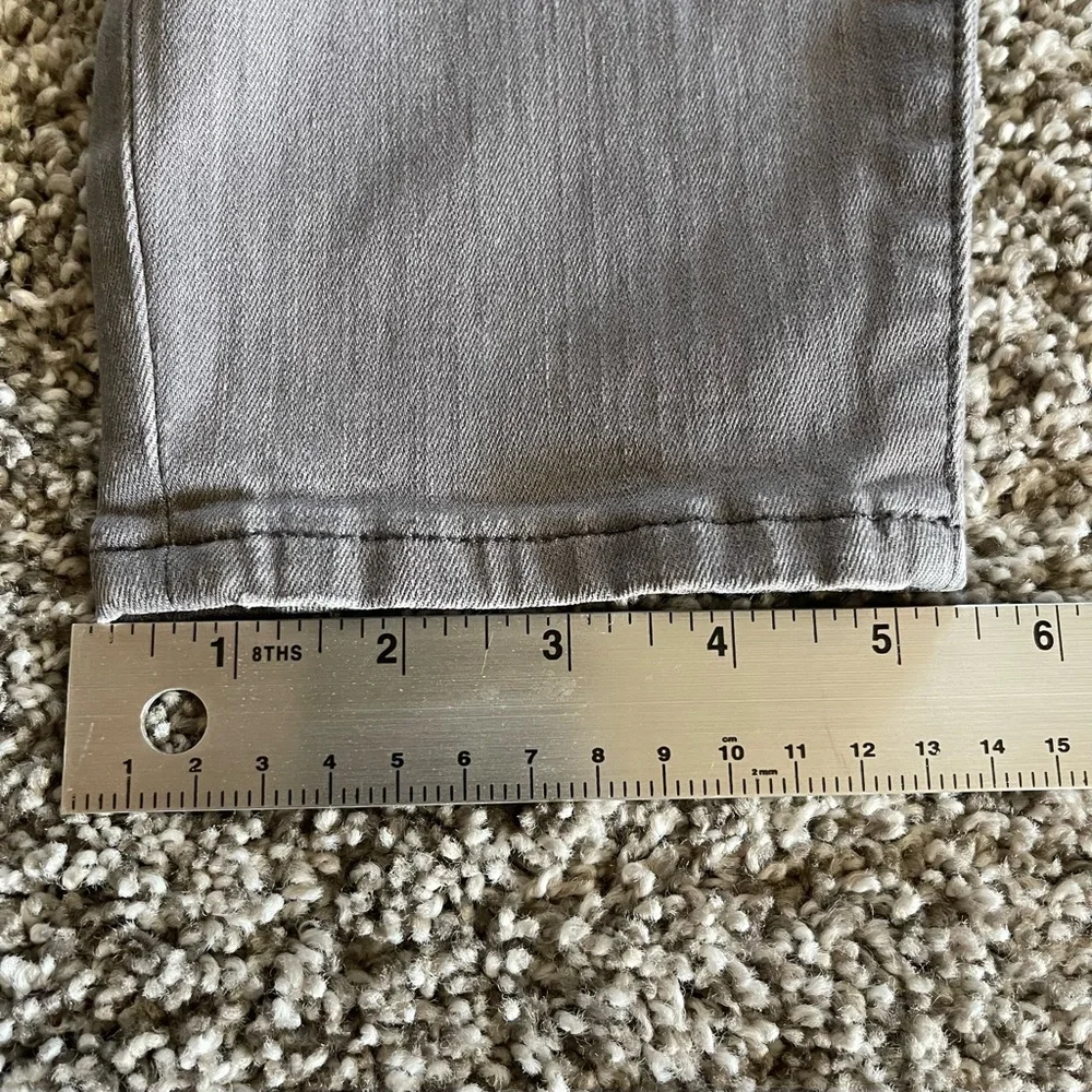 J.Crew Toothpick Skinny Gray Wash Stretch Jeans Size 29